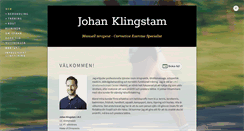 Desktop Screenshot of johanklingstam.se